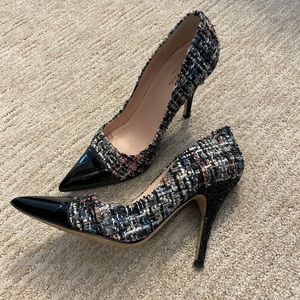 Kate Spade Tweed Heels